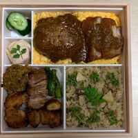 鳥匠 いし井 - 鳥匠いし井の三色丼＠鳥匠いし井の三色丼（2020年4月某日）