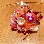 ひまわり食堂 - 水蛸と大根のサラダ