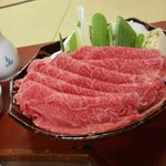 三嶋亭 本店 - お昼のすき焼きコース３人前
