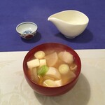 越後村上 うおや - 新潟県五泉市の里芋 "帛乙女" を使った野菜たっぷりの味噌椀