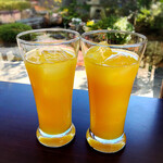 イワジン喫茶室 - オレンジジュース