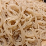 手打蕎麦 よしみや - 大盛せいろのアップ