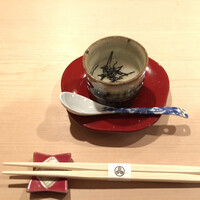 登喜和鮨 新発田本店 - ノドグロのだし入の山芋のすりおろし