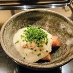 鮨 おおが - トロヅケのやまかけ