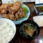 いな穂 - 唐揚げ定食