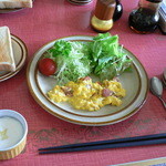 民宿あしたの城 - 朝食です