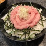 平禄寿司 - グルグル巻のネギトロ丼
