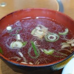Seiryuu Manjushan - このスープがまた旨い