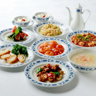 平日ランチ限定 水仙コース 麻婆豆腐や炒飯などがリーズナブルに楽しめる全8品のランチコース 重慶飯店 横浜中華街 新館1f ジュウケイハンテン 元町 中華街 四川料理 食べログ