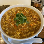 Taizan - サンラータン麺　Ｂランチ　@800