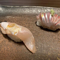 おたる政寿司 新宿店 - 鱈の昆布締め