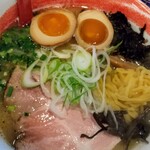 menyakohaku - 塩ラーメン+味付け玉子