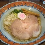 ishiusugemmugijikaseira-memmarugama - かます煮干しとアゴ出汁の塩らーめん７３０円