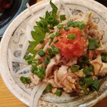 Nagoya Meshi Nagodori - コーチン皮の柚子ポン酢