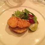 トラットリア・アルベロ - 鹿児島ハタとセブラナスのフリット