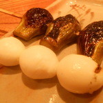 とり喜 - 白玉、茄子