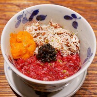 肉割烹 上 - ☆香箱蟹＆牛肉＆雲丹＆キャビア(*^^)v☆