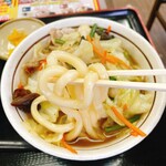 山田うどん - 野菜の旨みたっぷりうどん