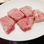 Horumon Yakiniku En - 厚切り上タン 1480円 