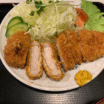 とん喜亭 - とん喜かつセット　980円