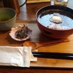 喫茶 あじさい - お汁粉。