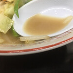 夢の湯ラーメン - スープ