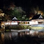 あさば - キナコさんに 夜の能舞台きれいだから って   見てって    昨夕忘れてました