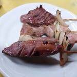 焼き鳥きむら - タン、ハツ