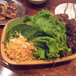 ハンチョアヨ - 【宴会】サムギョプサルの葉っぱ