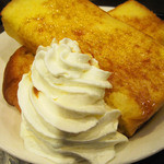 タリーズコーヒー - 料理写真:フレンチトースト(生クリーム添)