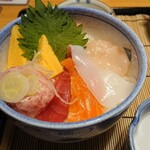 Nambu Yashiki - ミニ海鮮丼 ネタは新鮮！