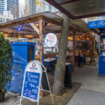 Le Rivage - オープンレストラン風景。