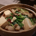 プロレス居酒屋　がむしゃら - もつ鍋（880円）