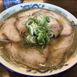 たかはし中華そば店 - チャーシュー麺　大盛