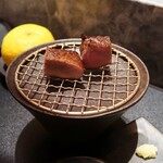 西麻布 焼肉 X - 厚切りタン