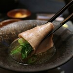 西麻布 焼肉 X - タンしゃぶ