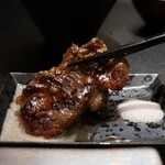 西麻布 焼肉 X - 濃厚な旨味と力強い食感のタンシタ