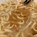 ラーメン二郎 - みそ投入