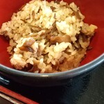 峠下茶屋 - 舞茸ご飯