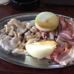 鈴見焼肉 - シロ　豚バラ