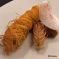 DADA - 白姫海老のｶﾞﾀﾞｲﾌ包み焼