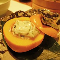 豆腐懐石 くすむら - 柿の白和え