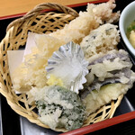 すみ - 天ぷら、定番のサクサク。