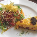 ガーデン＆クラフツ カフェ - ('12/8)セットサラダとオムレツ