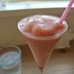 しみずひのでカフェ - サラダスムージー（クインズリップ）　￥４２０