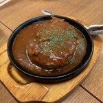 大衆肉酒場 ちょうちん屋 - 特製ハンバーグ