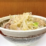 希  - ラーメン豚（850円）野菜、アブラまし