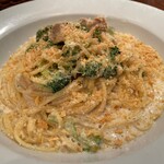 Komugiko - 鶏肉とブロッコリーのクリームパスタ(本日のパスタ)アップ