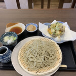 そば処 なかや - かき揚げせいろ