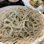 そば処 なかや - 塩を振って…